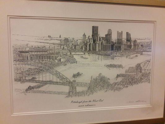 Nice sketchings of Pittsburgh.