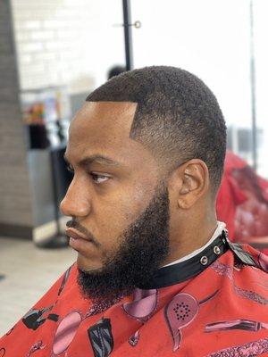 Wave length cut with a taper.