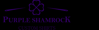 Purple Shamrock Custom Shirts