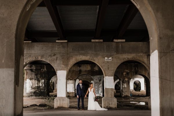 industrial wedding photographer