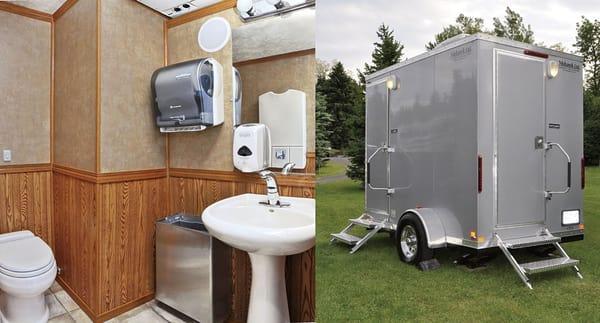 Spacious Luxury Mobile Restroom Rentals 315-737-7328