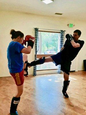 Muay Thai training