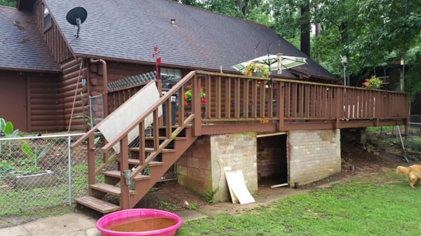 Entire home washed. Roof cleaned with a soft washing technique.