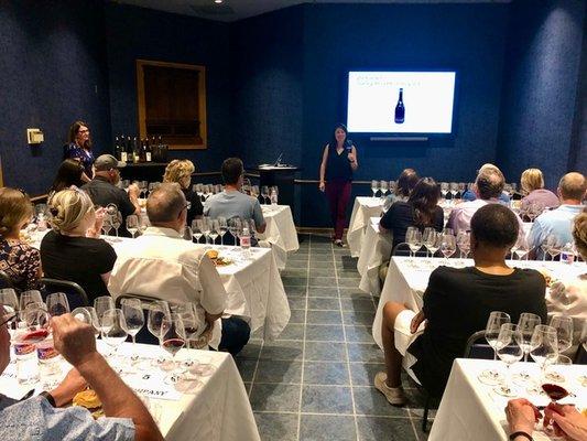 our "Sip & Learn" wine education classes!