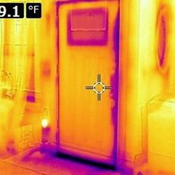 Infrared Survey of Home with Major Air Infiltration