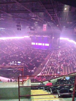 Inside of Spokane arena