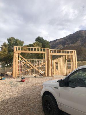 Framing a Garage