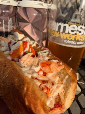 Large lobster roll