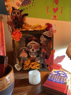 Dia de los Muertos boxes and decor now available.