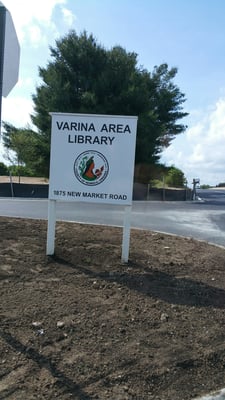 The new Varina Library is now open.