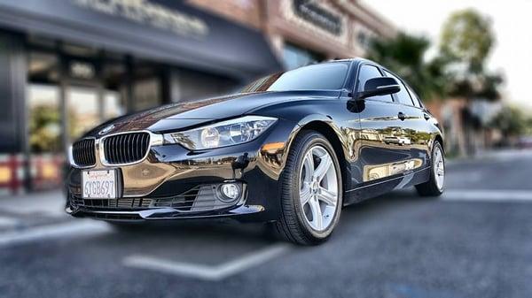 My 2015 BMW 328i after being Detailed by Elite, in Downtown Redlands by Bratworks!