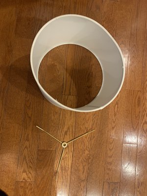 Broken lampshade