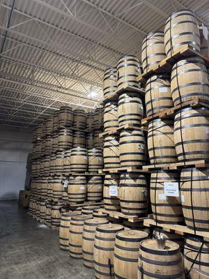 Aging barrels