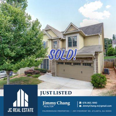 Lovely Suwanee home Sold!