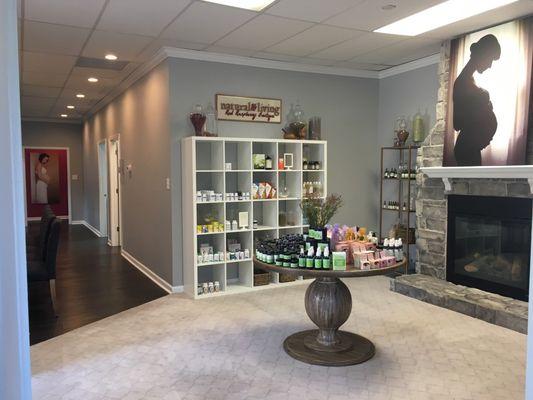 The Red Raspberry Boutique, housed within our office, makes it convenient and easy to pick up supplements, bulk herbs, and more!