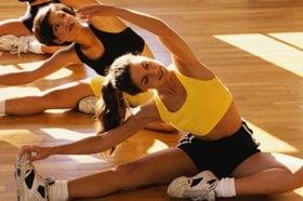 Ladies Stretching