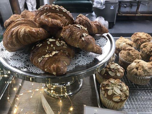 More baked goods at the coffee counter