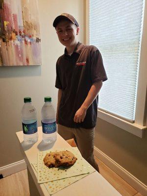 We have the best customers. #cookies  Charlotte NC plumber