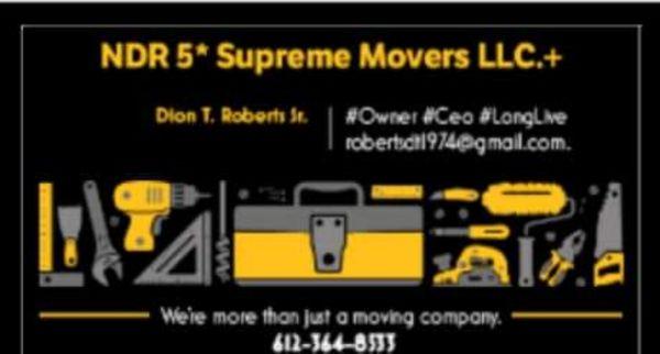 NDR Five Star Supreme Movers