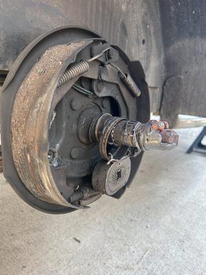 Trailer axle