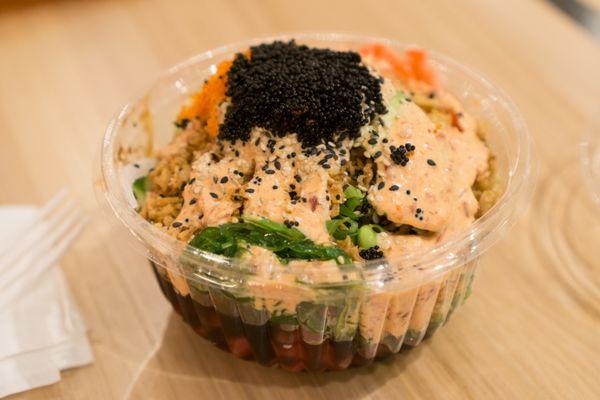 custom poke bowl