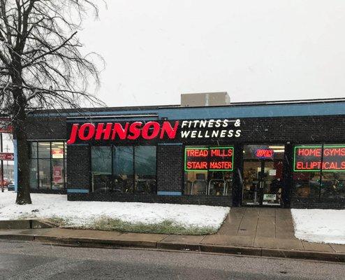 Leisure Fitness has been refreshed and rebranded as Johnson Fitness & Wellness Store! Treadmills, Ellipticals, Exercise Bikes & More!