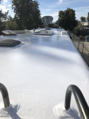 Absolute Roof Care
100% silicone roof coating
UV stable  
Environment friendly