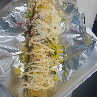 Chicken flauta