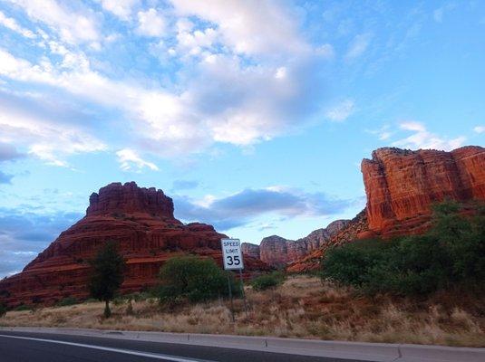 Beautiful red rocks in Sedona, AZ