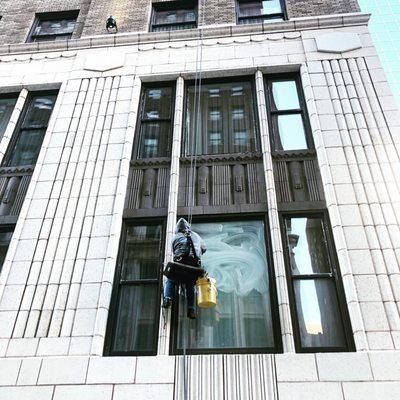 High rise window cleaning in Kansas City