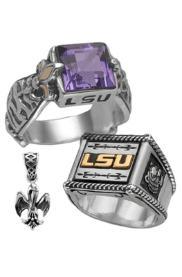 Calling all LSU fans!  Get game day ready with the help of Balentine & Co Jewelers.