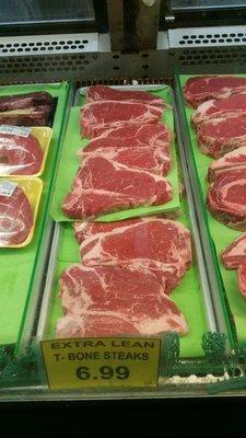 Fresh T-Bone Steaks