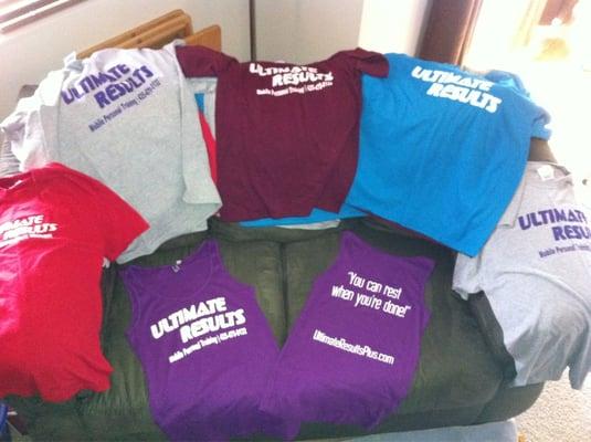 ULTIMATE RESULTS t-shirts just $10!