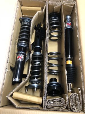 K Tuned coilovers for a new Civic