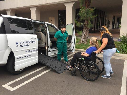 Wheelchair Van Training