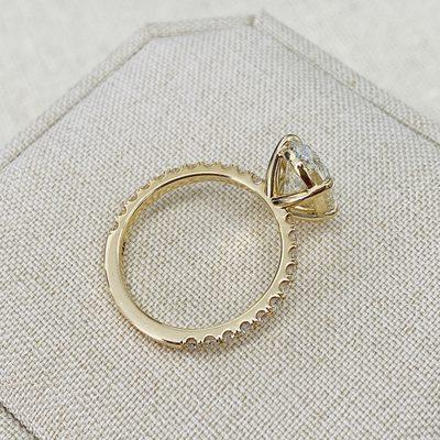 Oval Diamond Ring