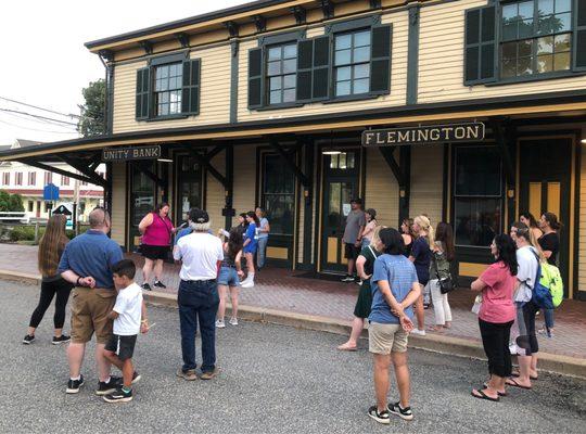 Flemington train station, now Unity Bank.