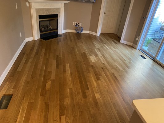 This is the floor after refinishing.