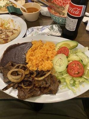 Carne Asada plate