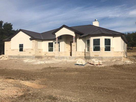 New Standing Seam Metal Roof in Kerrville