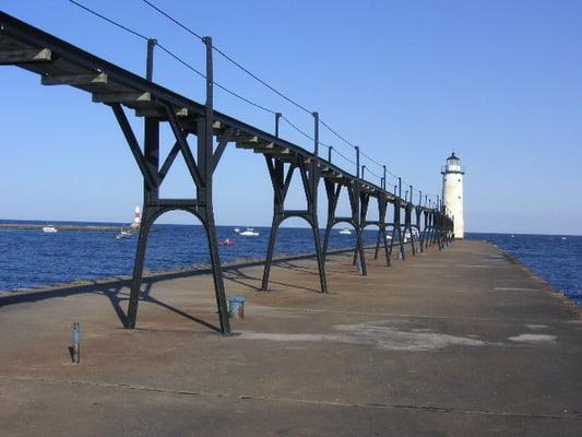 The Manistee Lighthouse