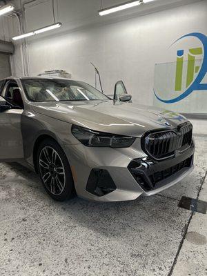 5 series BMW getting our ceramic tint