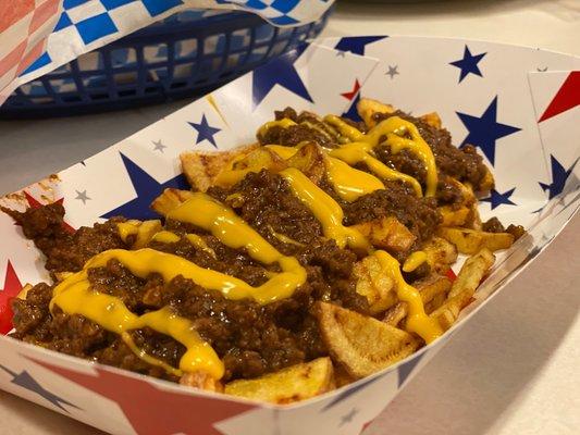 Detroit Style Coney Fries!