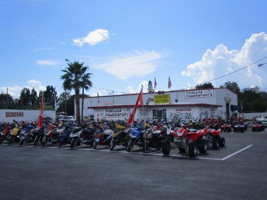 Front showroom in sunny St. Pete - serving nearby Kennith City, Gulfport, Pinellas Park, Seminole, Largo, Clearwater, Treasure Island