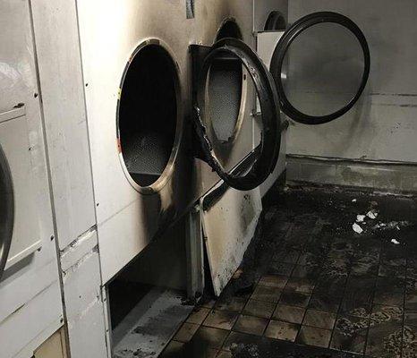 Dangerous Dryer Fire