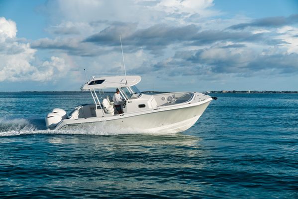 EdgeWater fishing boat for sale at Causeway Marine at All Seasons Marina in Marmora, NJ.