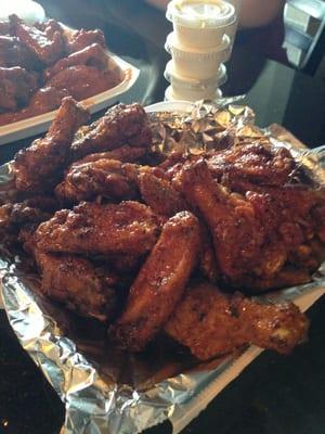 Grilled Honey Garlic Wings