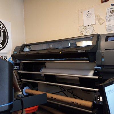 Our printer we use to do our prints