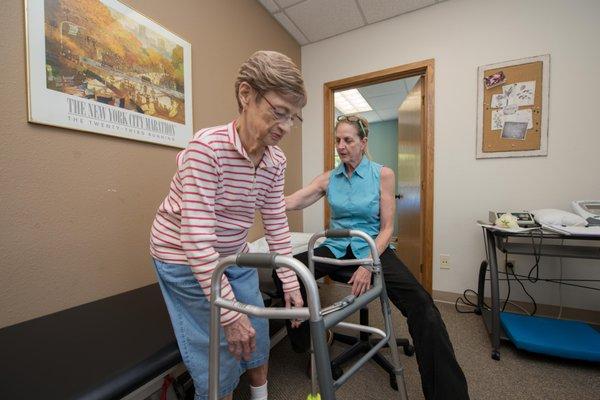 Janet, PTA with patient