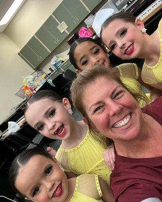 Our UDF Mini's with Miss Annette!